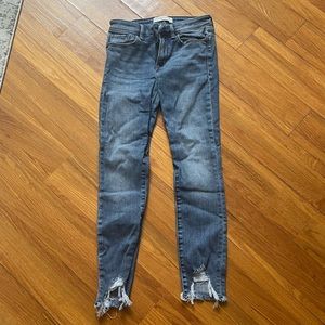 Abercrombie mid rise skinny jeans